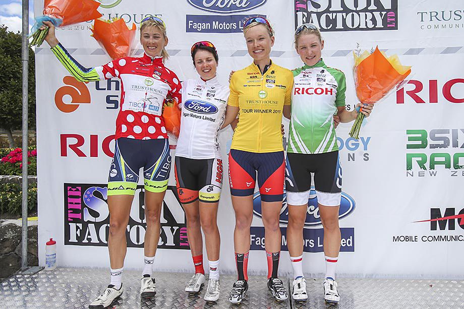 Nice and bright&hellip; This year's final jersey classification winners