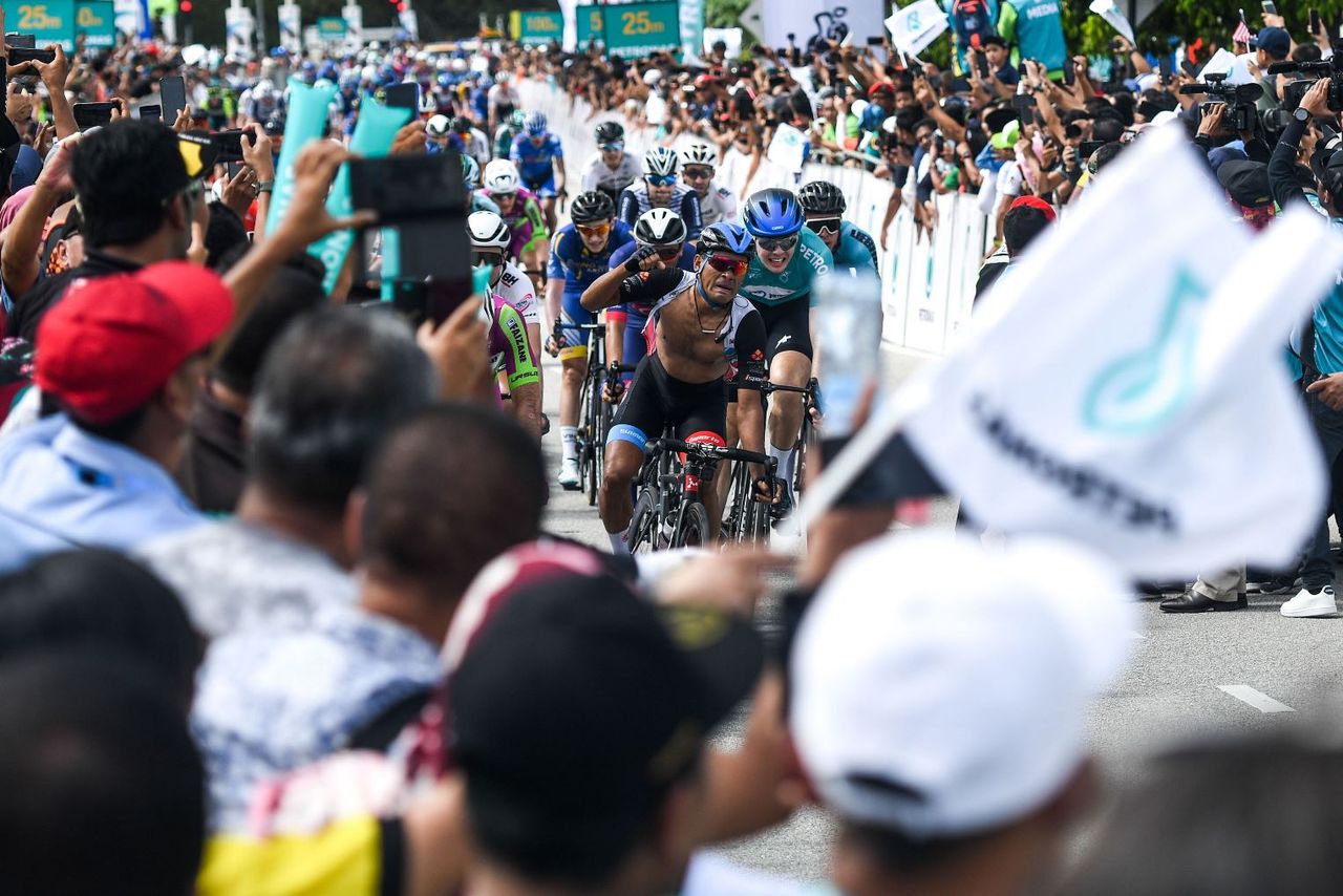 Harrif Saleh became the first ever Asian to win two stages of Le Tour de Langkawi