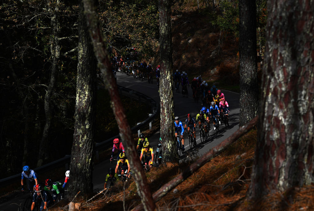 There is a clear autumnal feel at the Vuelta a España