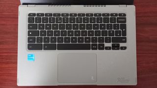 Keyboard of Chromebook Vero 514