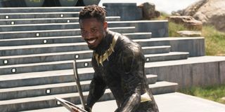 Michael B. Jordan as Killmonger in Black Panther