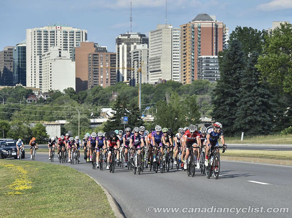Downtown Ottawa was the backdrop