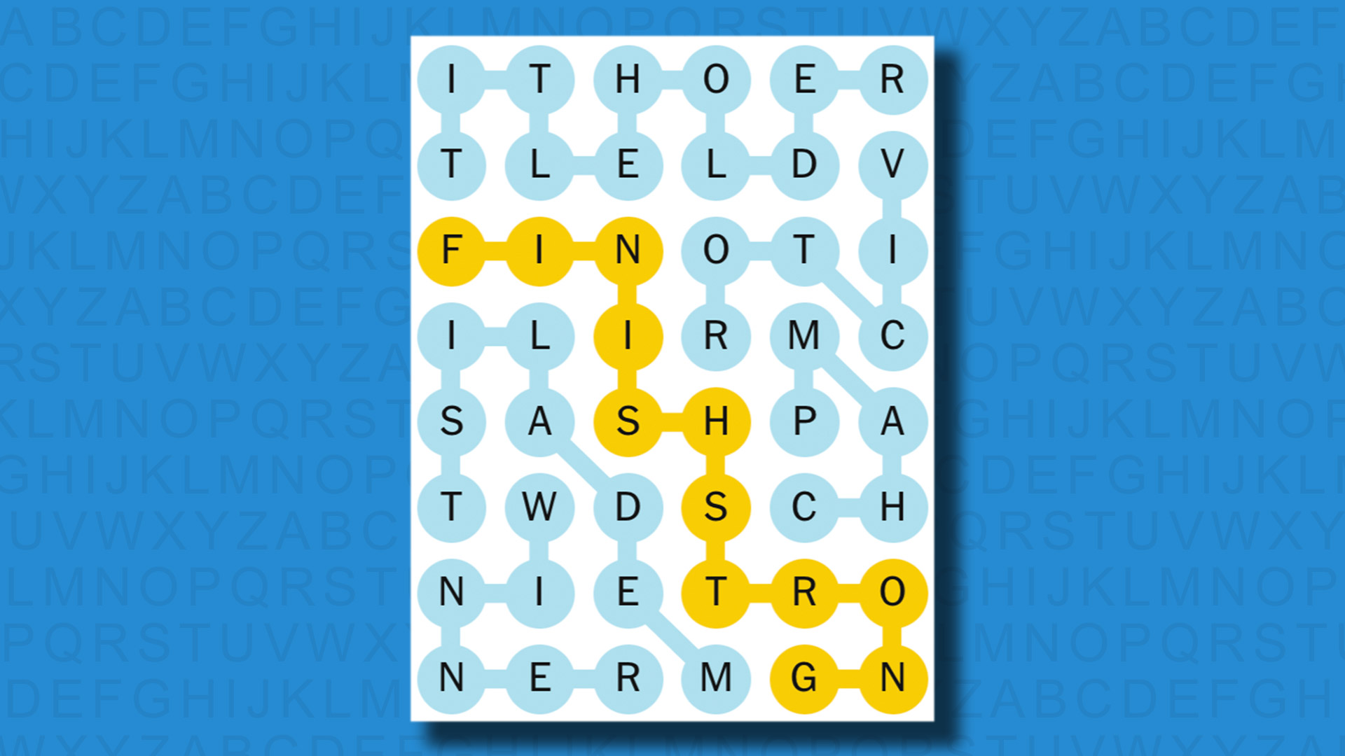 NYT Strands answers for game 451 on a blue background