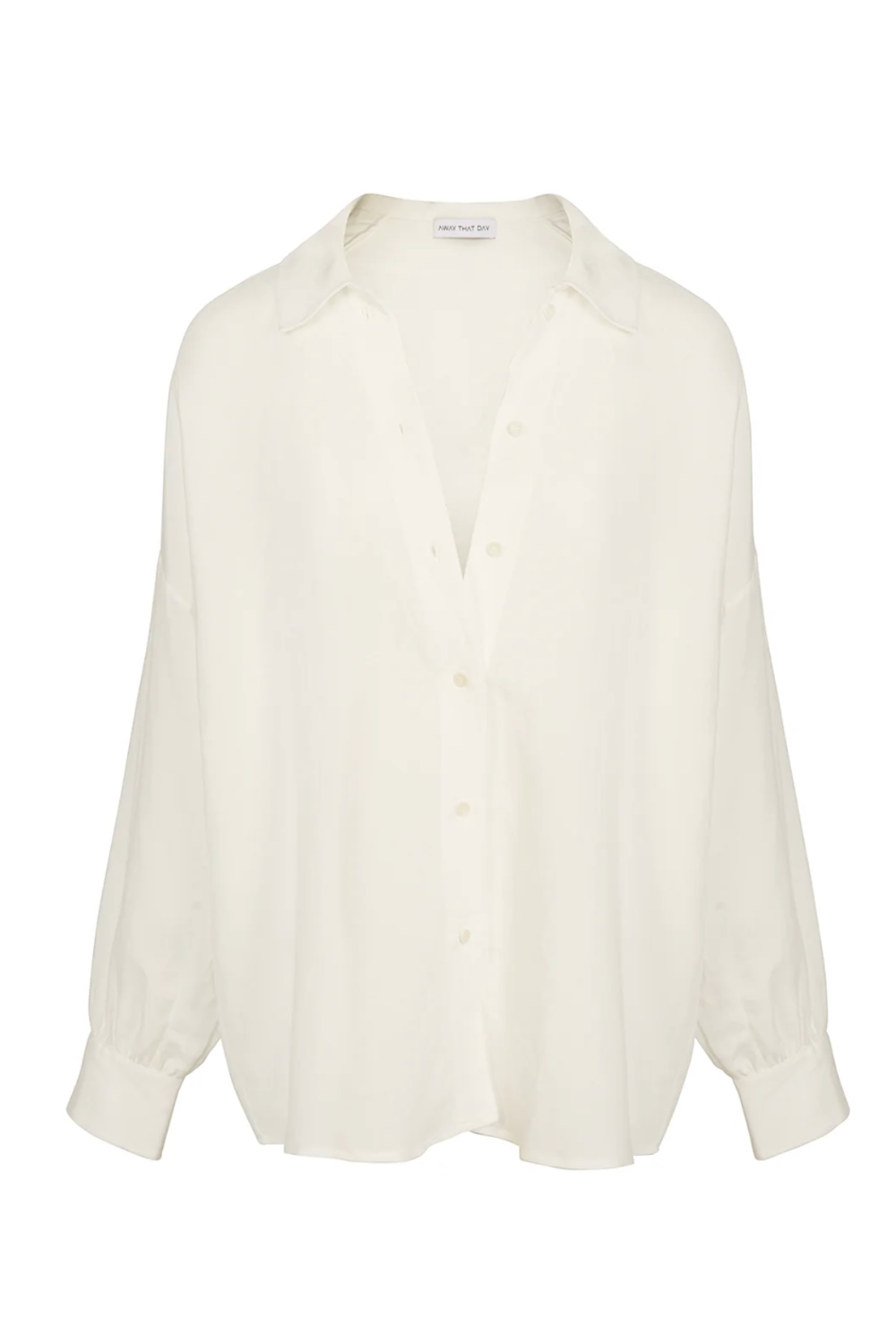 AWAY THAT DAY SWIMWEAR, Maldives Linen Shirt - Ivory