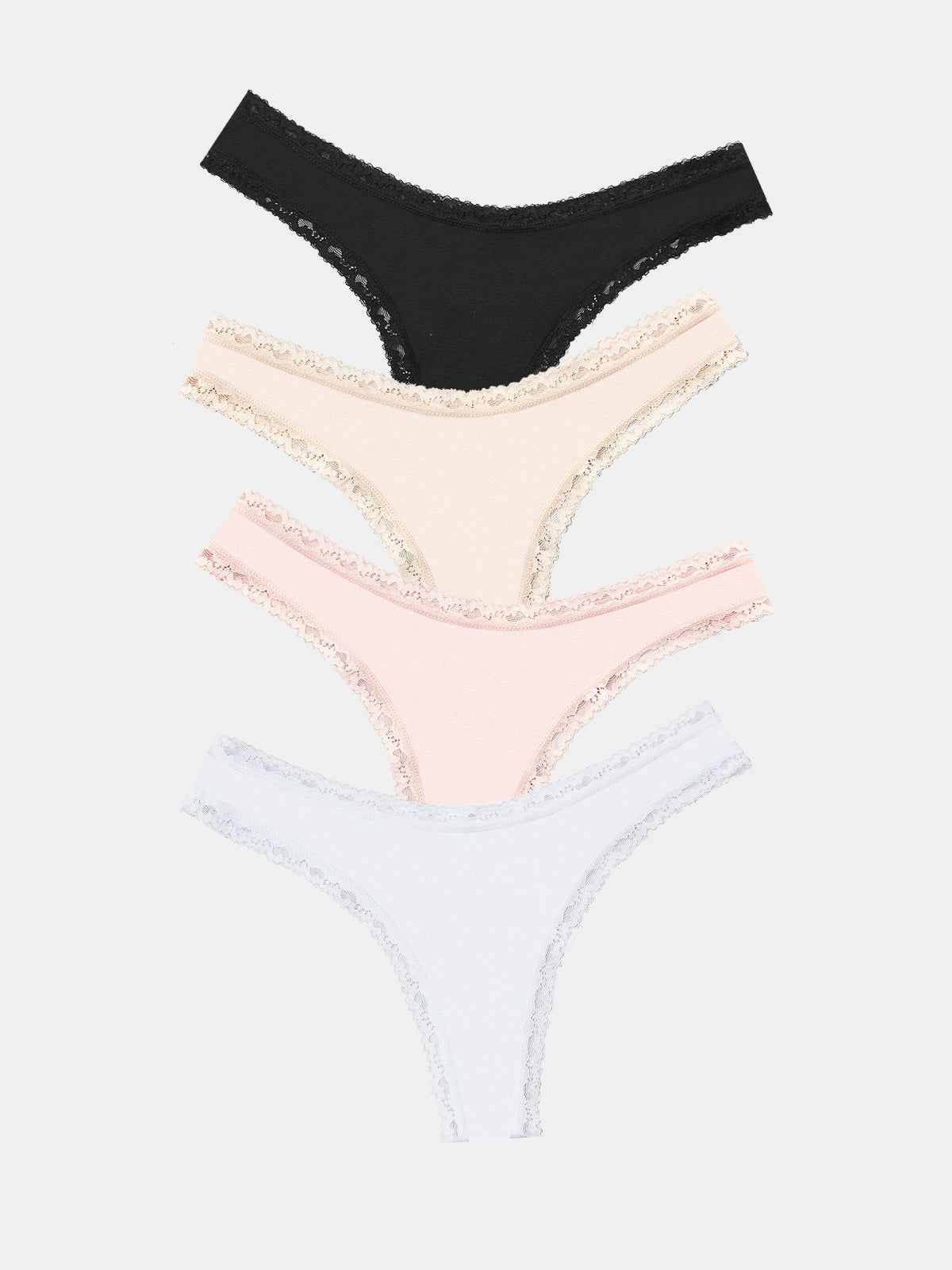 Thong Four Pack - Sand Essentials