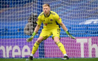 Sheffield United goalkeeper Aaron Ramsdale