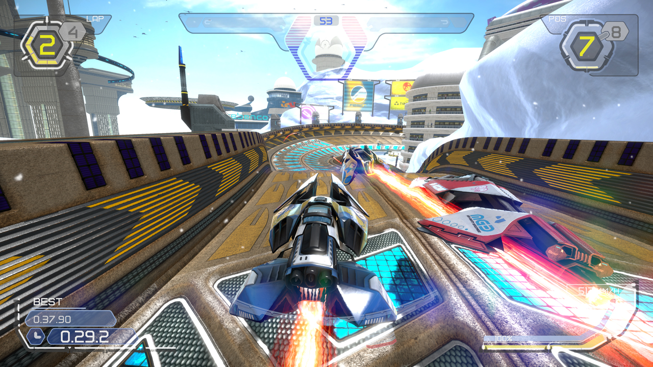 Wipeout Omega Collection review: “A ferocious blur of sumptuous, searing  sights” | GamesRadar+