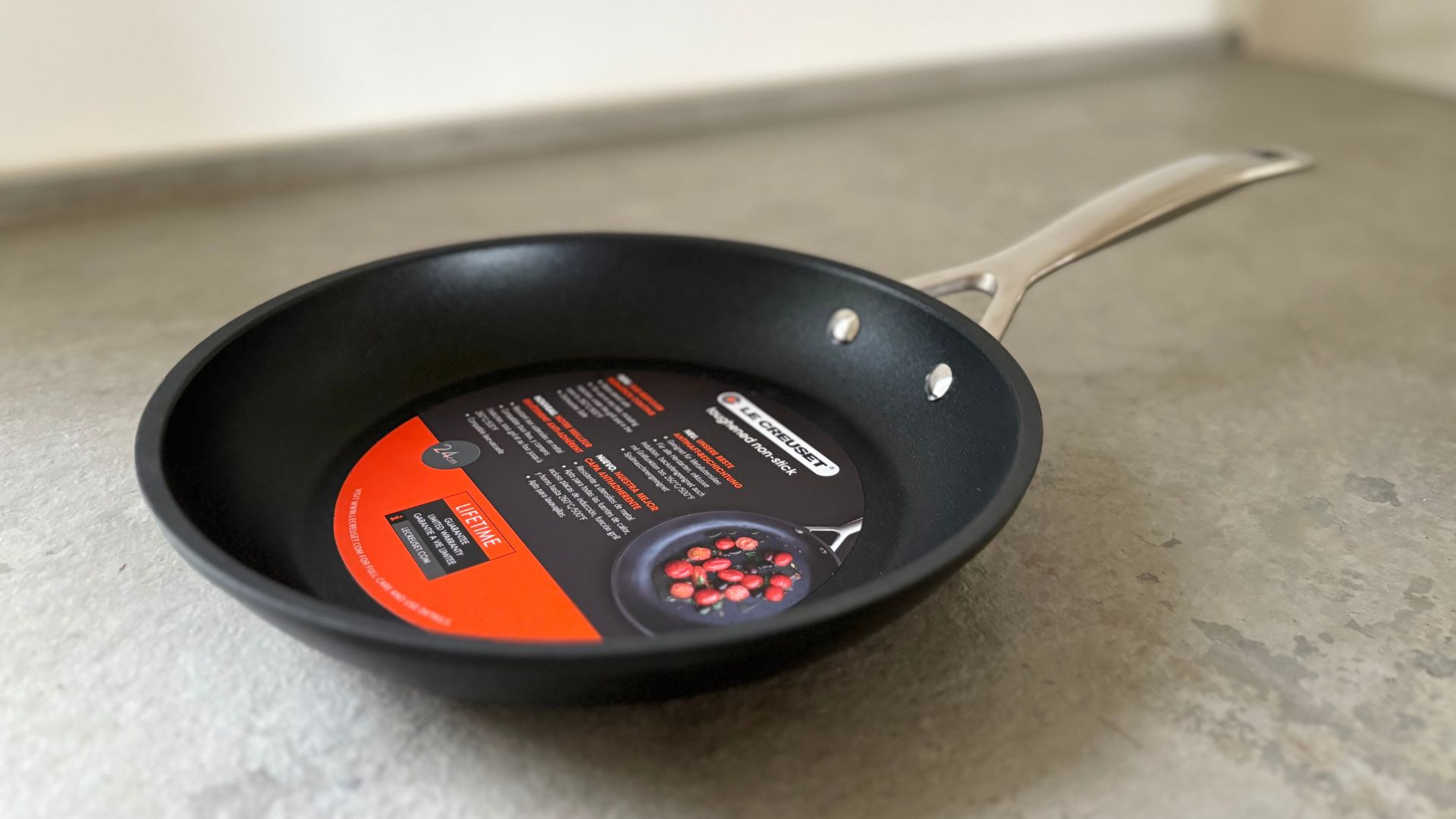 Testing the Le Creuset Frying Pan