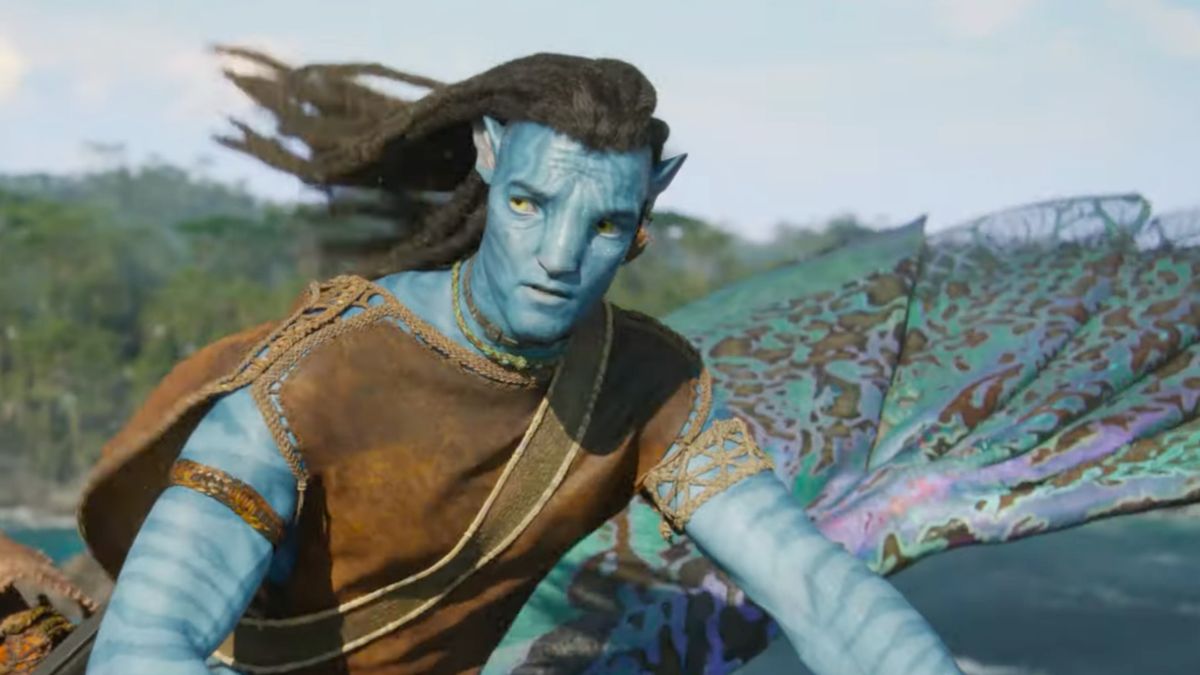 Sam Worthington in Avatar: The Way of Water