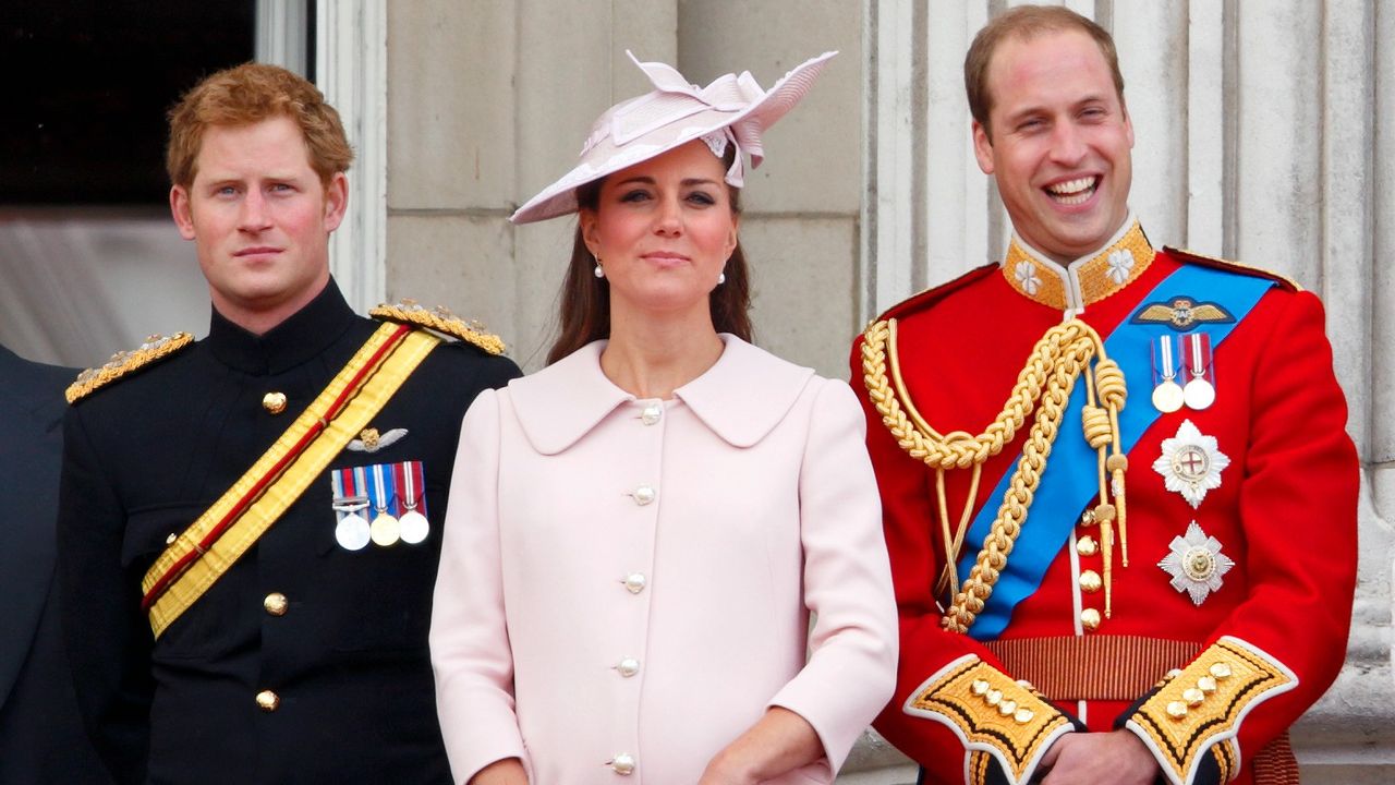 Prince William, Kate Middleton, and Prince Harry