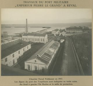 Archive image of Tallinn ship yard