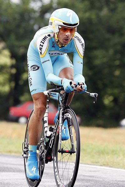 Andreas Kl&ouml;den (Astana) was surprisingly slower than team-mate Alexander Vinokourov, but still got third.