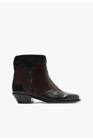 Schutz Tennessee Leather Bootie