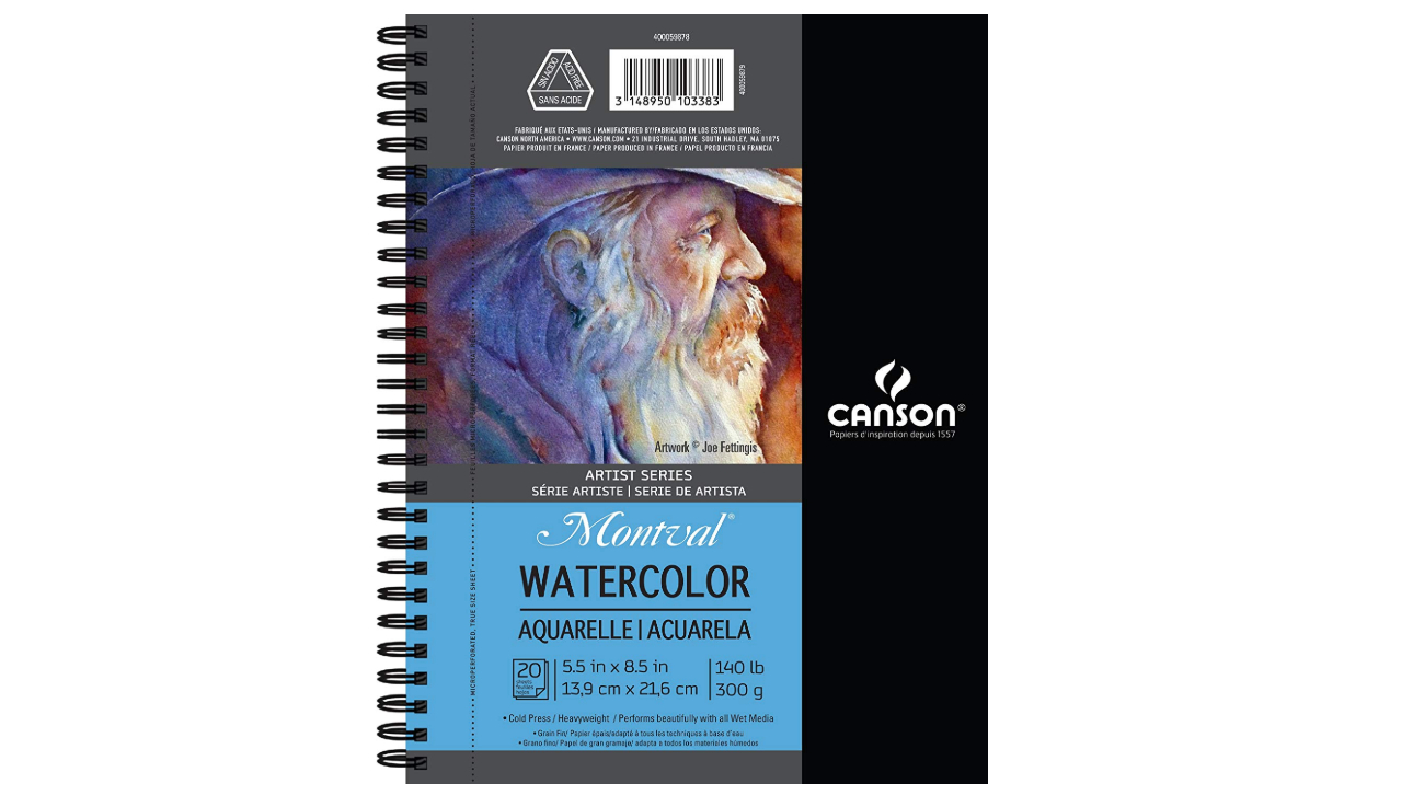 Best sketchbooks: Canson Artist Series Watercolor Pad