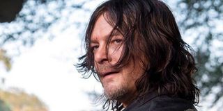 The Walking Dead Norman Reedus Daryl Dixon closeup hair in face