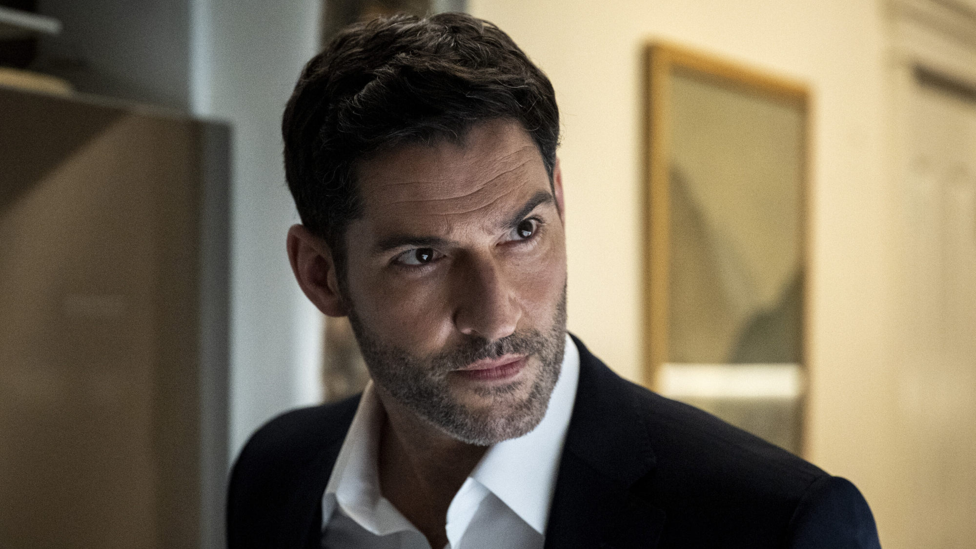Colin Glass (Tom Ellis) looks ahead on CIA.