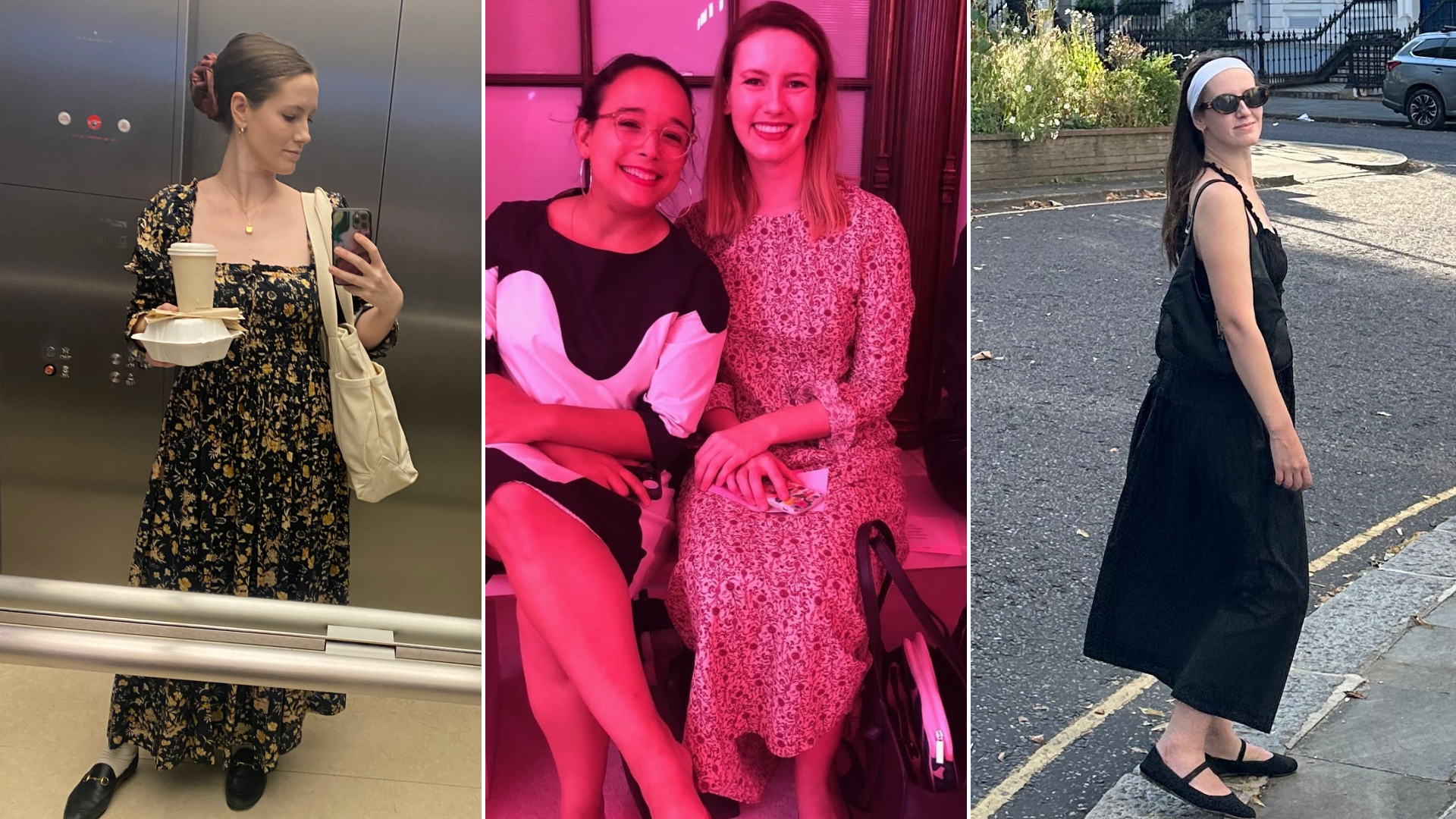 Halie LeSavage wears Dôen dresses on several occasions