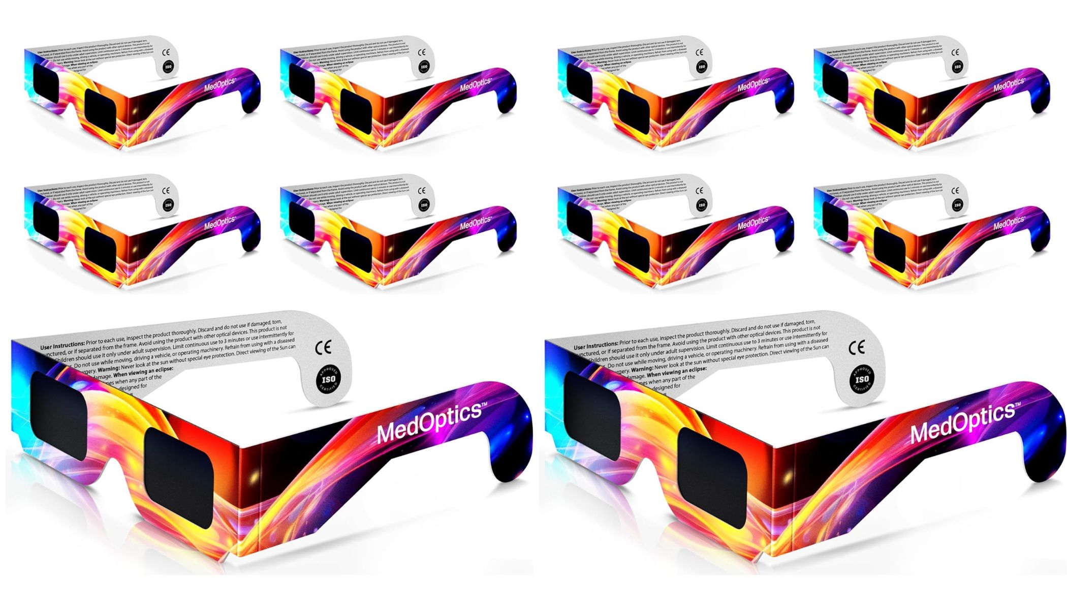 These ISO and CE certified solar eclipse glasses are currently 50% off on Amazon Space