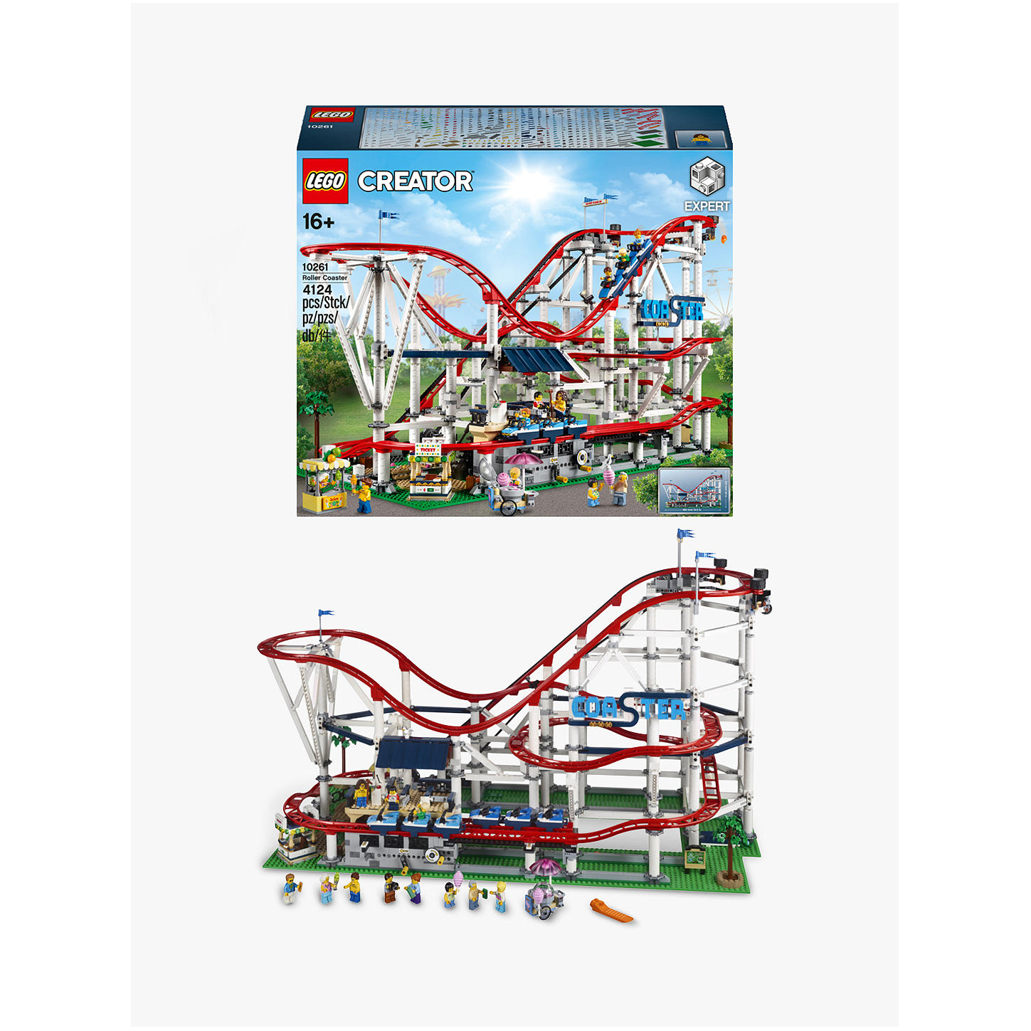 lego star wars roller coaster