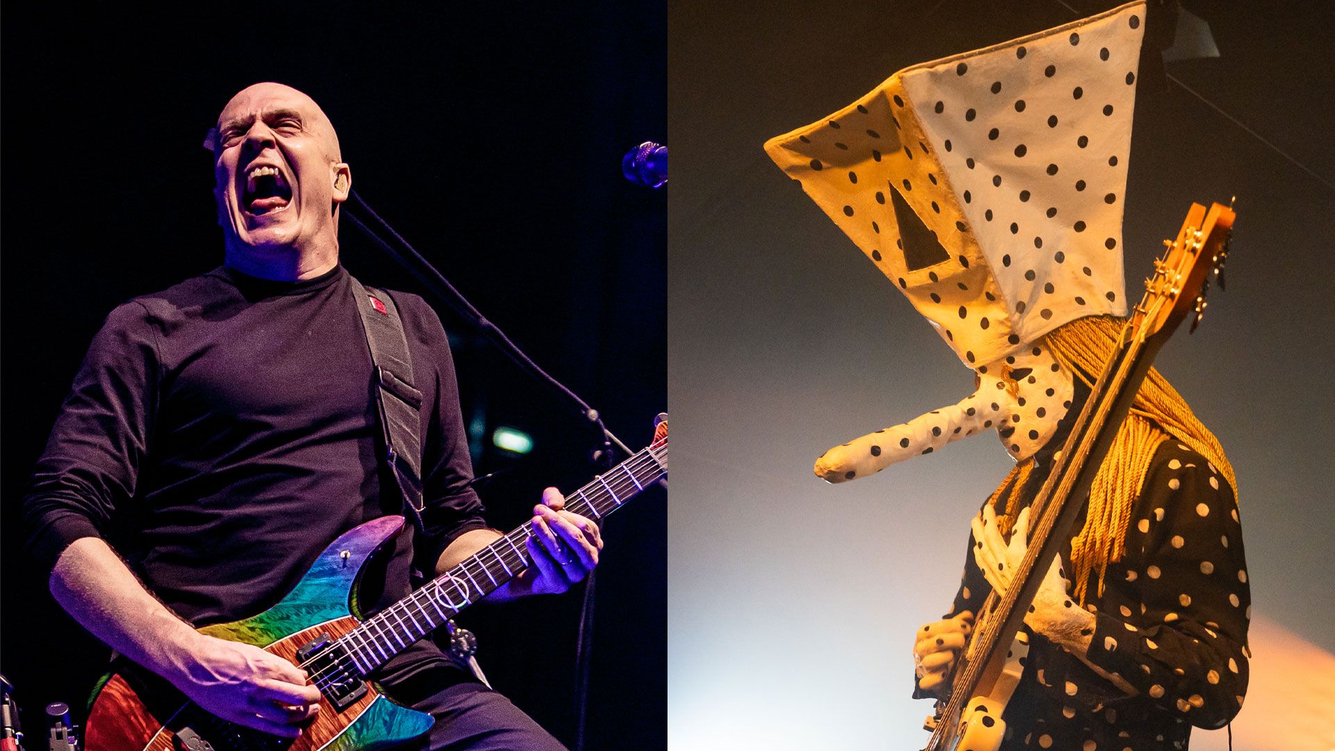 Devin Townsend and Angine de Poitrine guitarist Khn de Poitrine