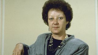portrait of "jane roe," whose real name was Norma McCorvey