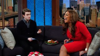 Daniel Radcliffe visits "The Wendy Williams Show" at The Wendy Williams Show Studio on February 3, 2012