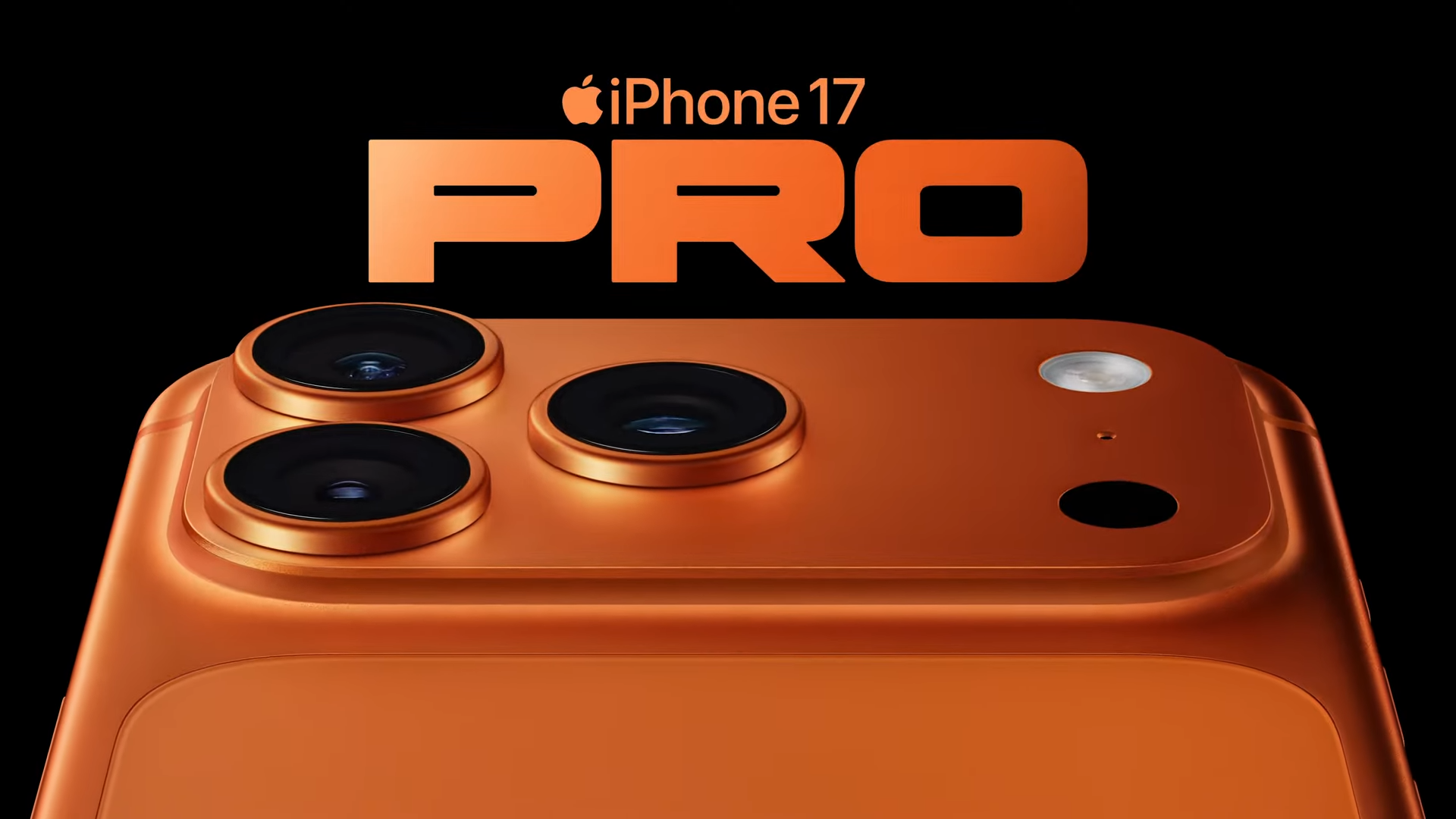 iPhone 17 Pro plateau closeup