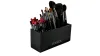 3 Slot Acrylic Cosmetics Brushes Storage Solution By N2 Makeup Co