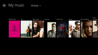 Improved My Music Collection in Nokia Music for Windows 8