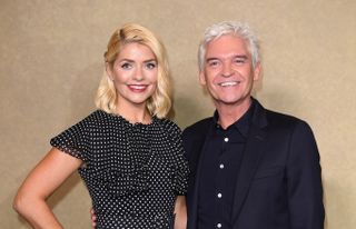 Holly Willoughby and Phillip Schofield attend a BAFTA tribute evening to long running TV show "This Morning"
