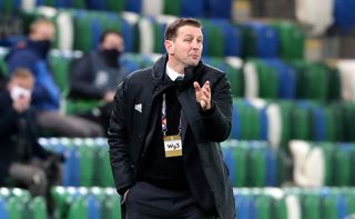 Northern Ireland manager Ian Baraclough is still awaiting his first victory