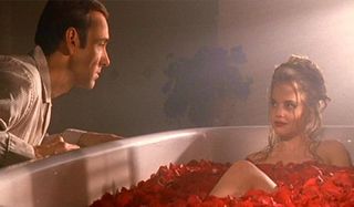 Kevin Spacey and Mena Suvari in American Beauty
