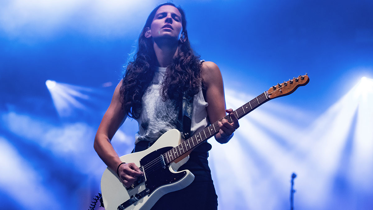 Gina Gleason live onstage with Baroness at Tuska Festival 2022