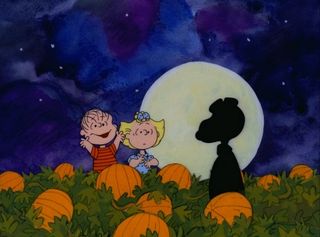 A still from the movie It's the Great Pumpkin, Charlie Brown