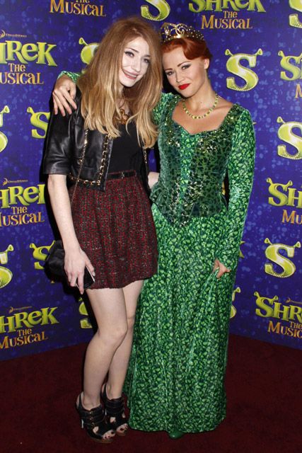 Cheryl Cole, Nicola Roberts &amp; Kimberley Walsh - Cheryl Cole - Nicola Roberts - Kimberley Walsh - Shrek - Shrek debut - Shrek the Musical - Girls Aloud - Marie Claire - Marie Claire UK