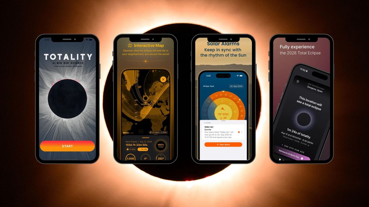 Plan your perfect 2026 total solar eclipse experience with these smartphone apps
