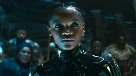 Letitia Wright in Black Panther 2
