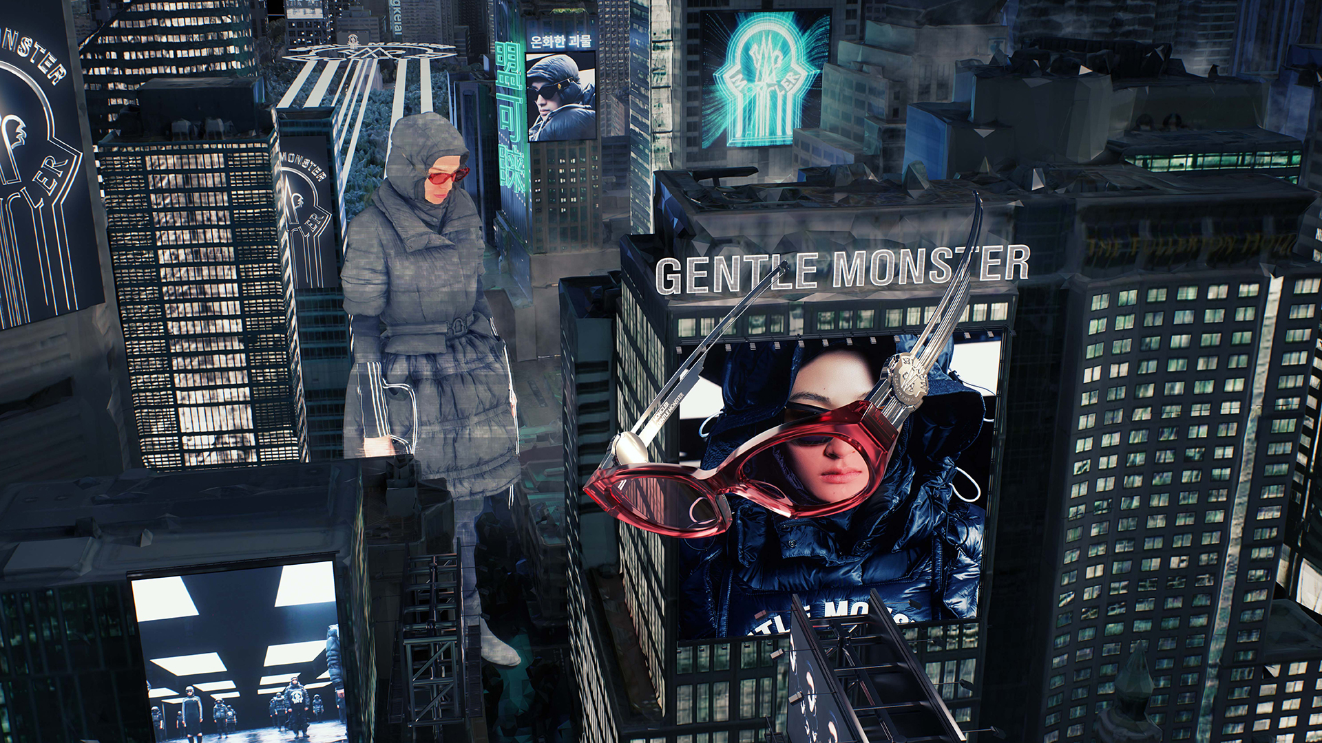 Gentle Monster + Moncler Genius unite for futuristic collab