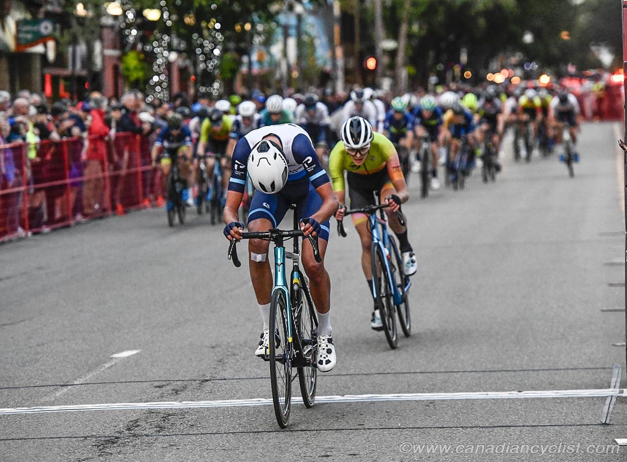 Start of the last lap