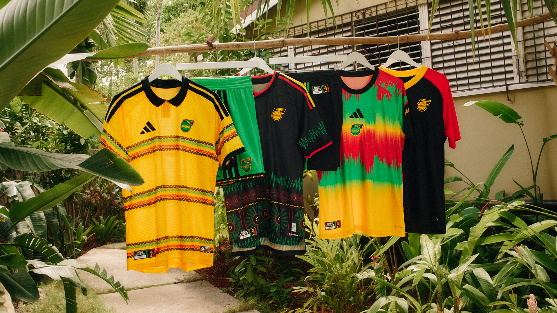 Details of the Jamaica 26 x Bob Marley Home and Away Authentic Jerseys