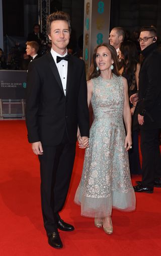 Edward Norton at The BAFTA Awards 2015