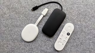 Chromecast With Google TV Aukey USB C Hub