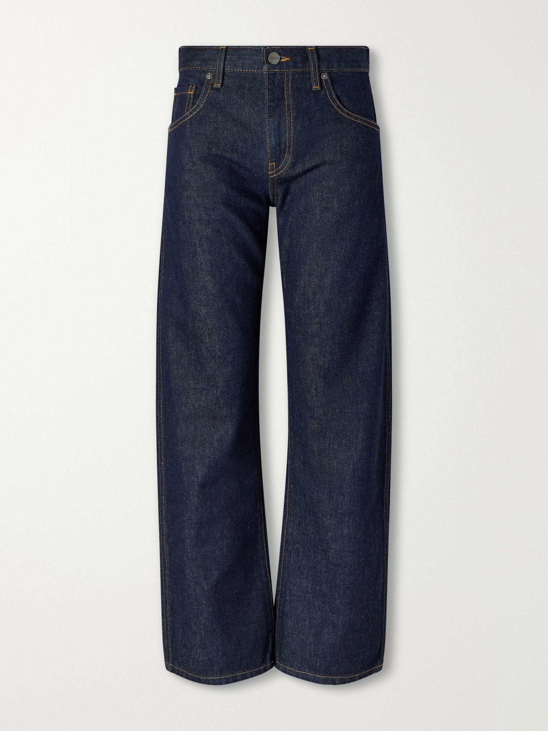 Kerrie Mid-Rise Straight-Leg Jeans
