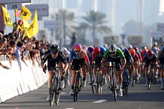 Charlotte Kool won the final stage of the 2023 UAE Tour Women