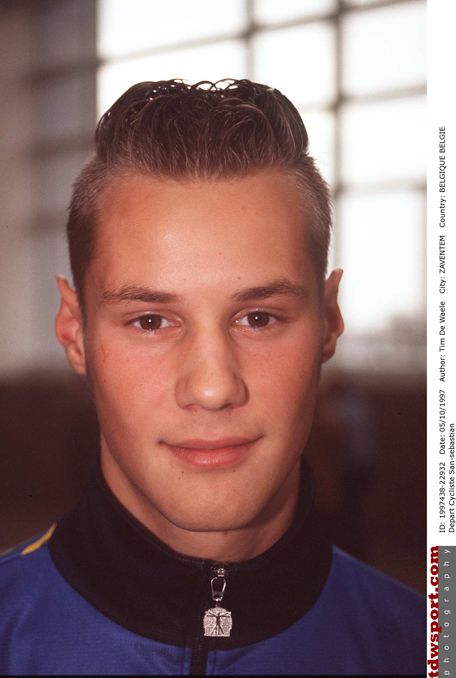 A young Boonen in 1997