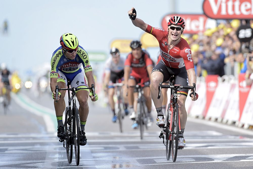 Andre Greipel denied Peter Sagan on stage 2