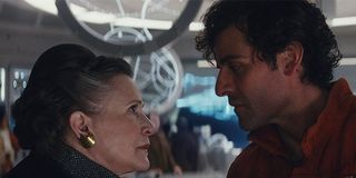 Leia and Poe in Last Jedi
