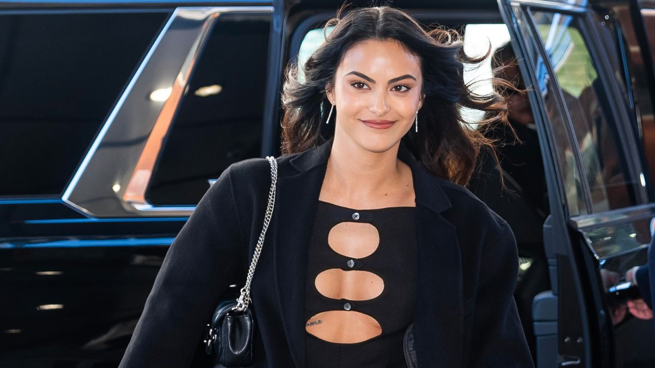 Camila Mendes smiling