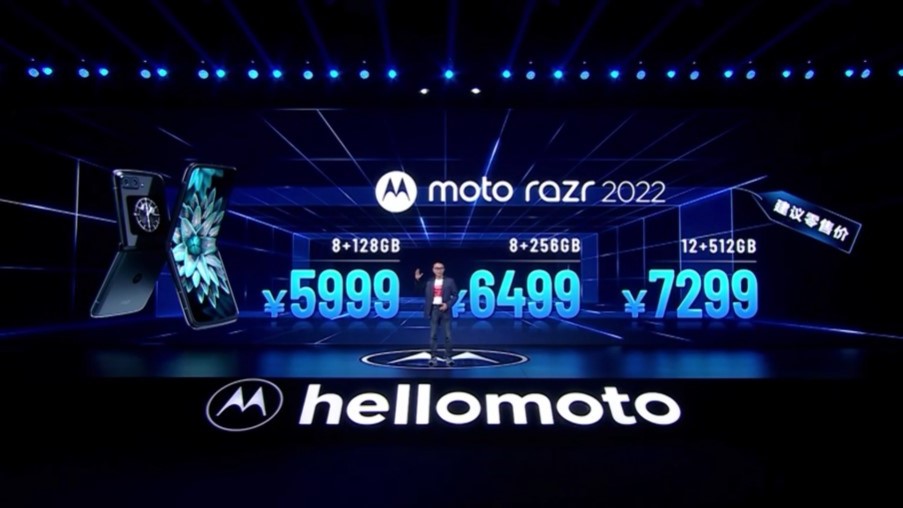 Motorola Razr 2022 prices