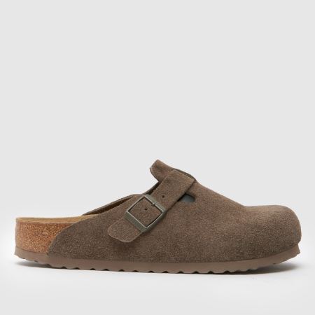 Birkenstock Boston Clog in Dark Brown